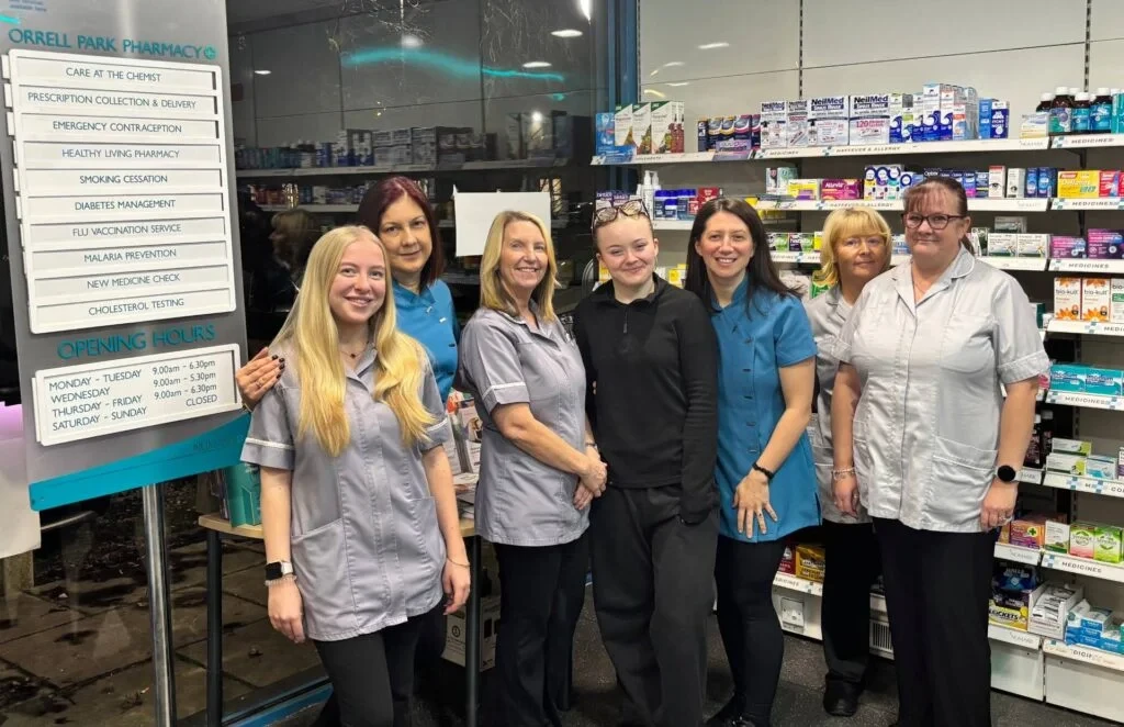 Team photo of Orrell Park Pharmacy & Vaccination Centre - Travel Clinic