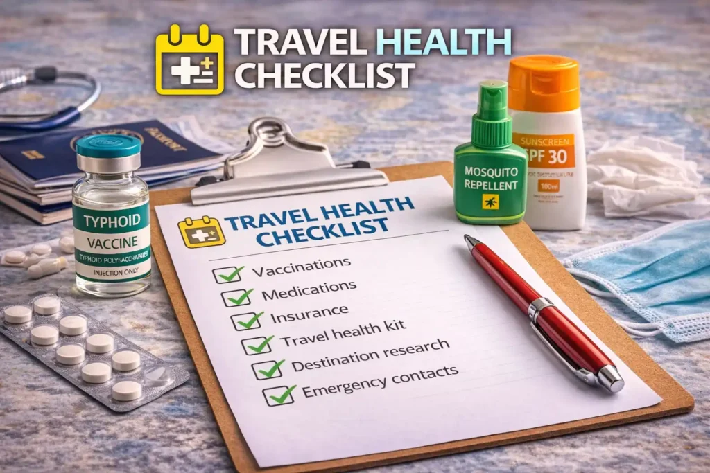 Travel Health Checklist Before Your Trip