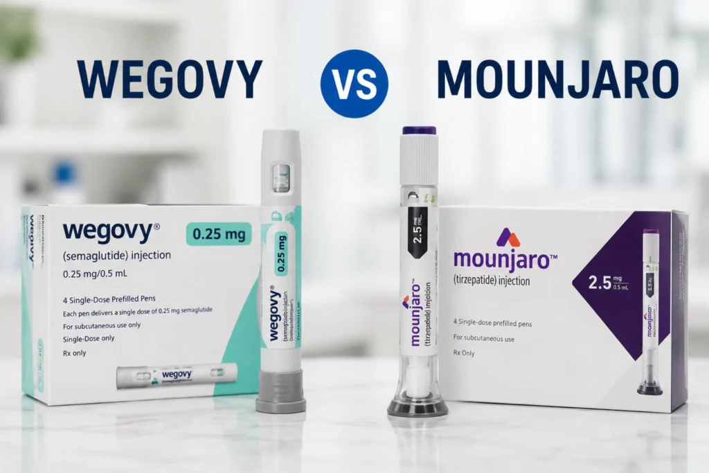 Wegovy vs Mounjaro