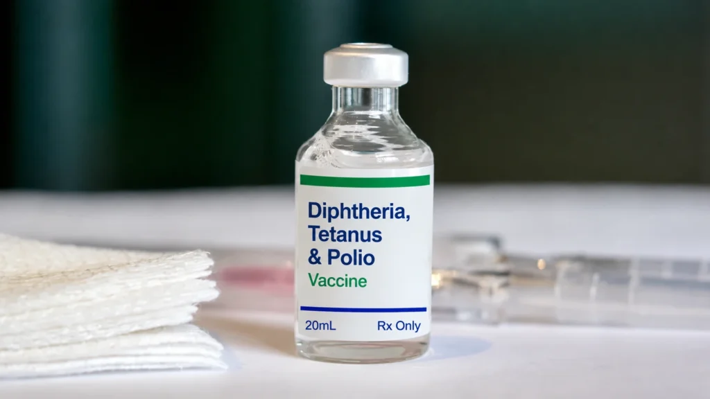 Tetanus, Diphtheria & Polio